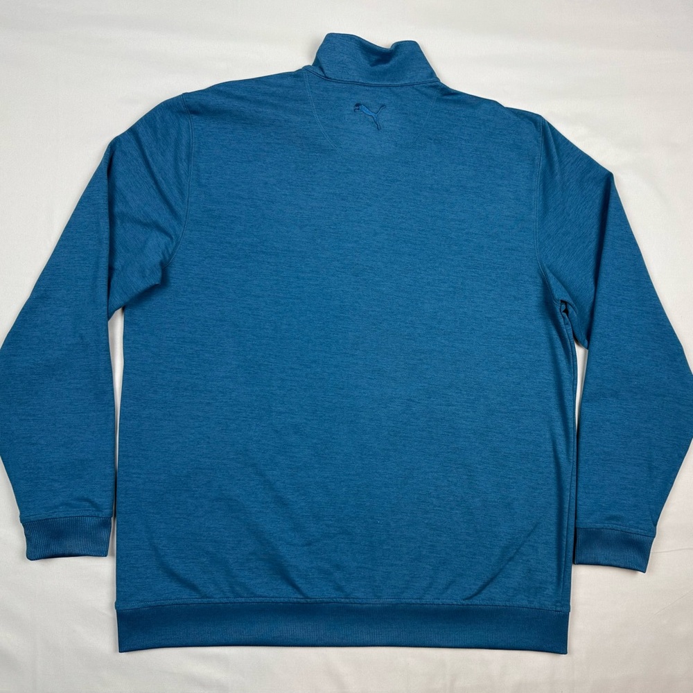 Puma Arnold Palmer Mens 1/4 Zip Pullover Sz Large Blue/Pink C4 - Picture 2 of 8